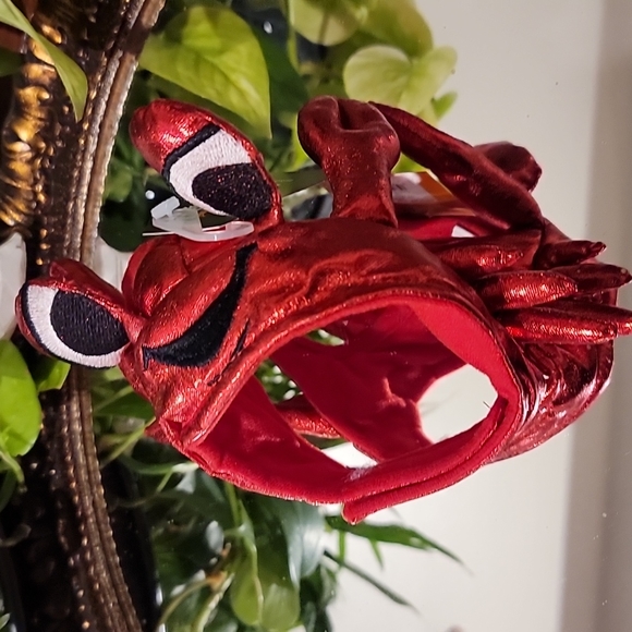 New Cat Crab 🦀 Costume Headpiece Hyde and Eek Red - Picture 6 of 8
